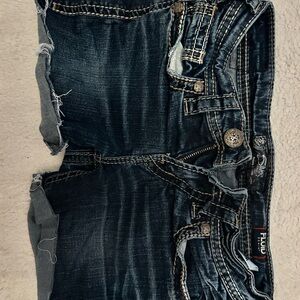 Hudson Distressed Denim Shorts